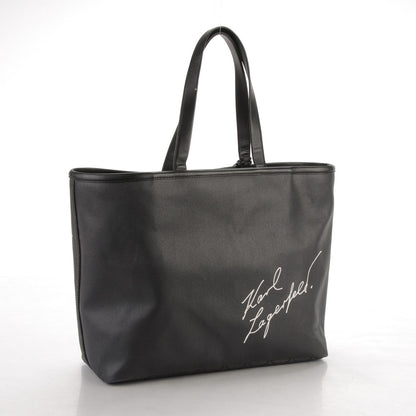 Chanel Canvas Karl Lagerfeld Mobile Art Tote Black 3 of 8