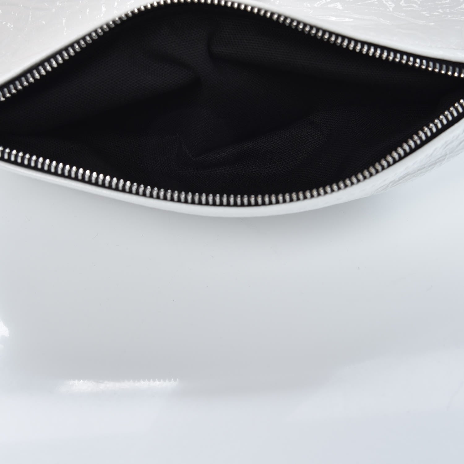 Givenchy Crinkled Patent Deerskin Mini Pandora White 8 of 8