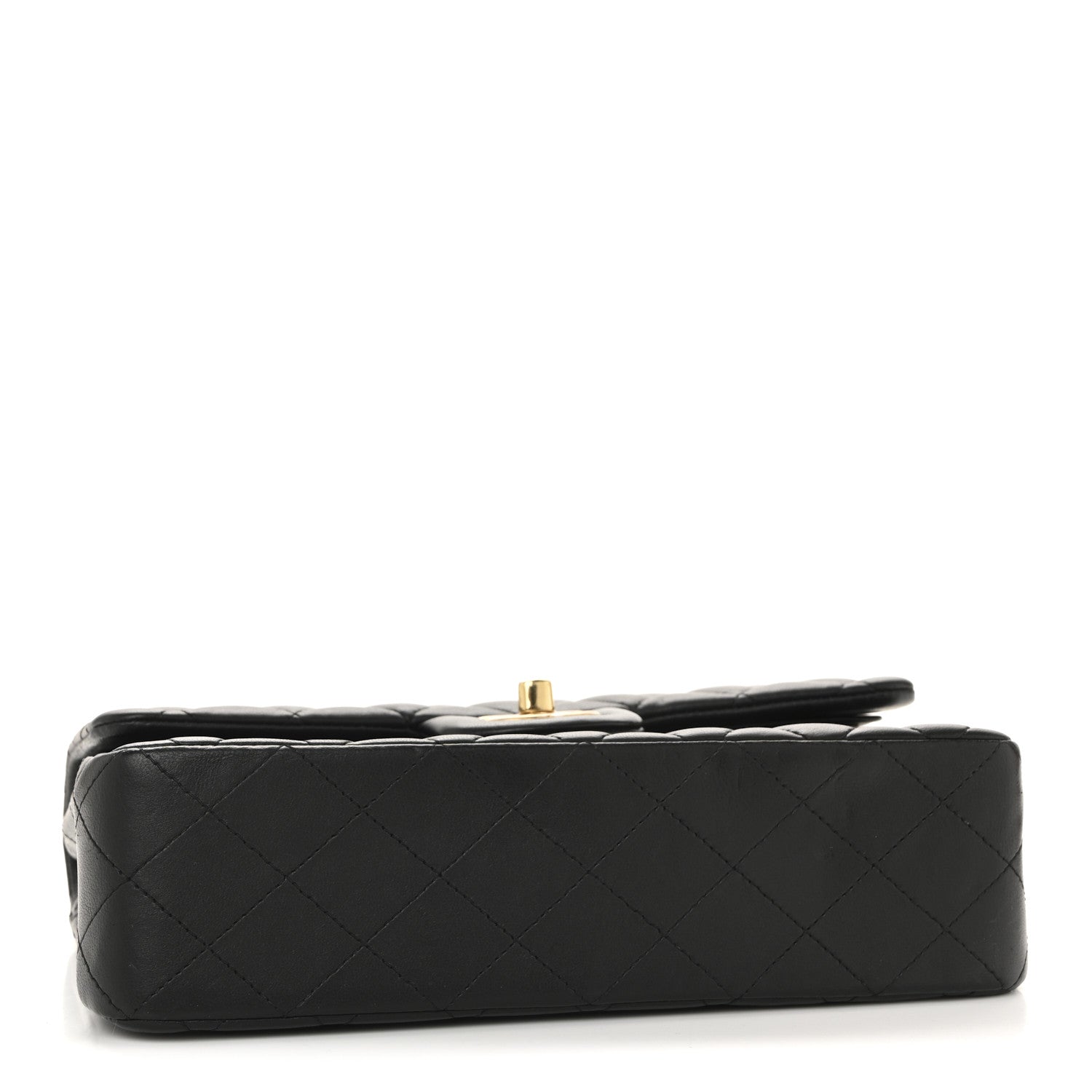 Chanel Lambskin Quilted Small Double Flap Black 4 of 12