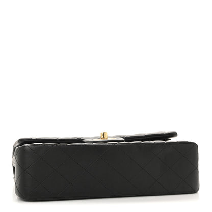 Chanel Lambskin Quilted Small Double Flap Black 4 of 12