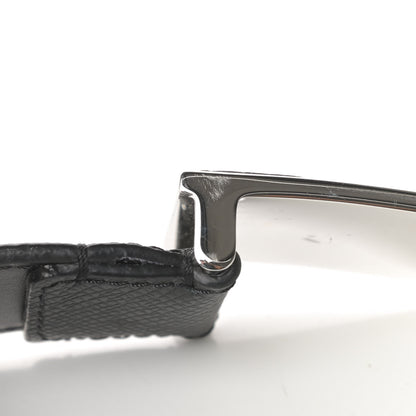 Louis Vuitton Taiga Mens 35mm Metropole Belt 90 36 Black 8 of 8