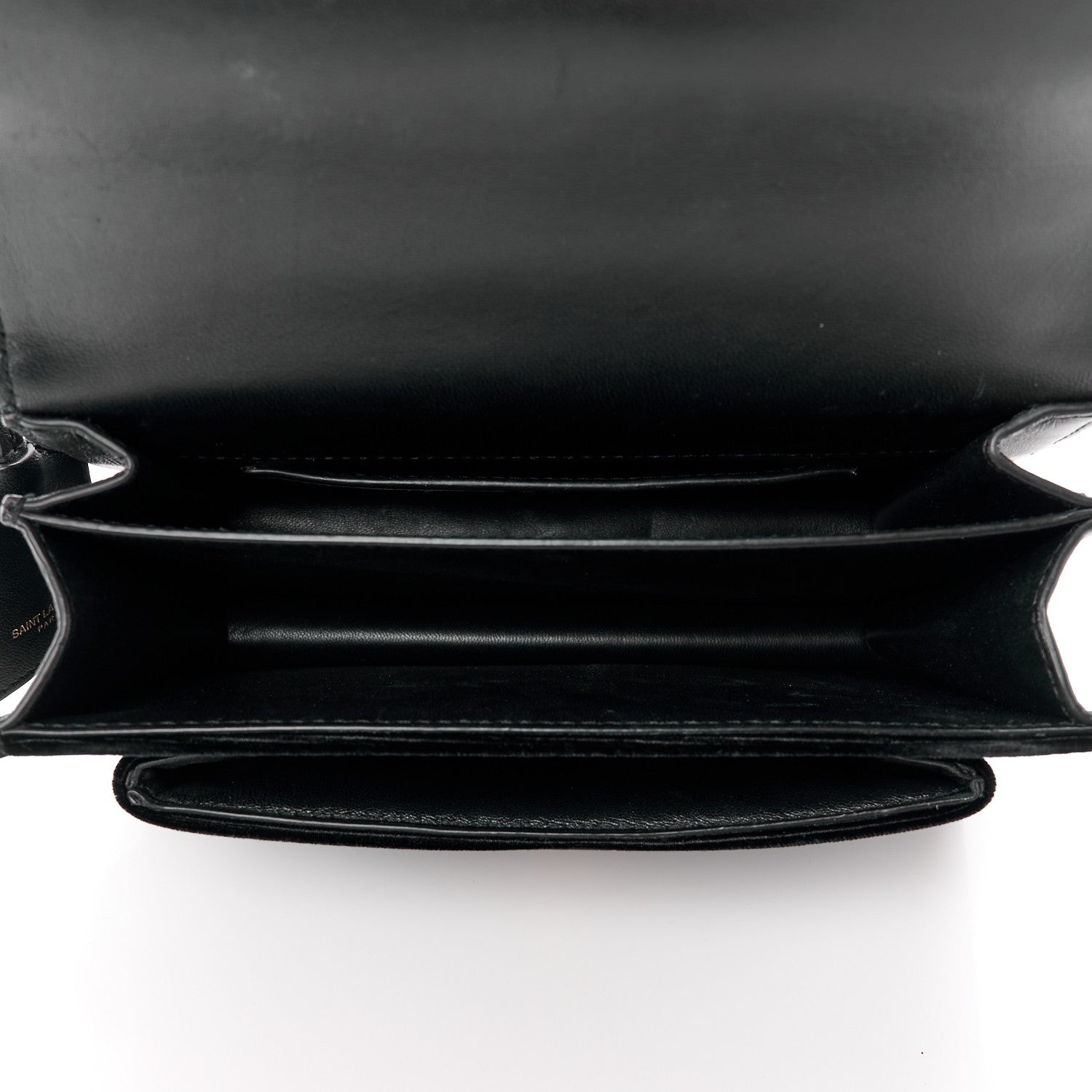 Saint Laurent Velvet Small Monogram Sunset Black 5 of 12