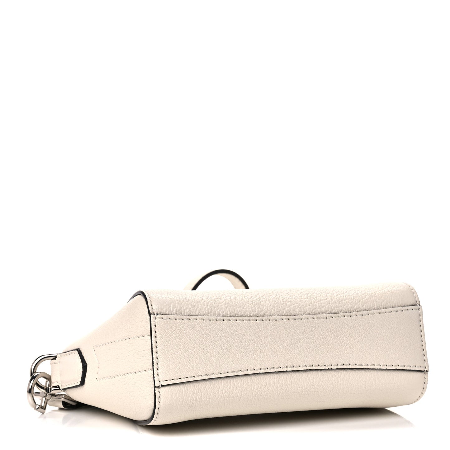Sugar Goatskin Nano Antigona Ivory