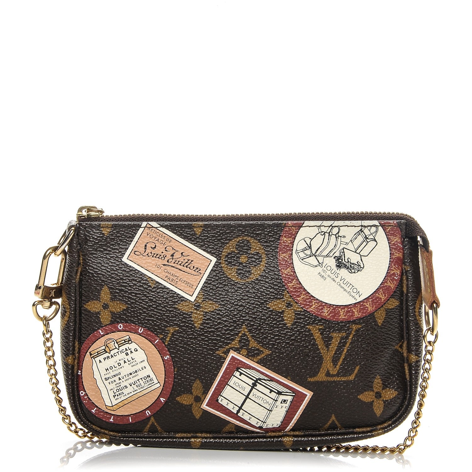 Louis Vuitton Monogram Patch Mini Pochette Accessories 1 of 6