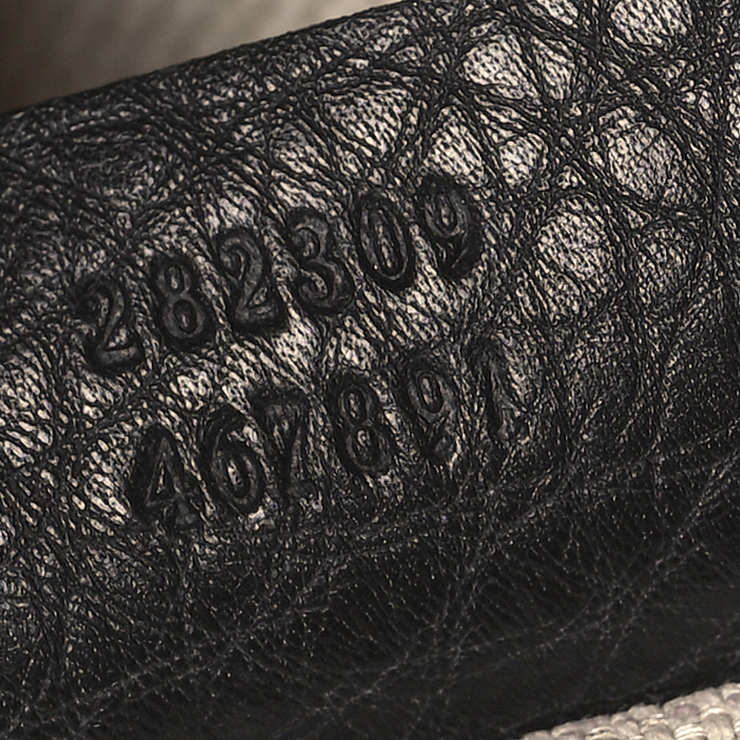 Gucci Pebbled Calfskin Medium Soho Shoulder Bag Black 7 of 11