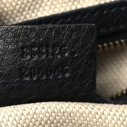 Gucci Pebbled Calfskin Medium Soho Bowler Black 7 of 11