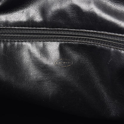 Chanel Lambskin Quilted Drawstring Backpack Black 7 of 14