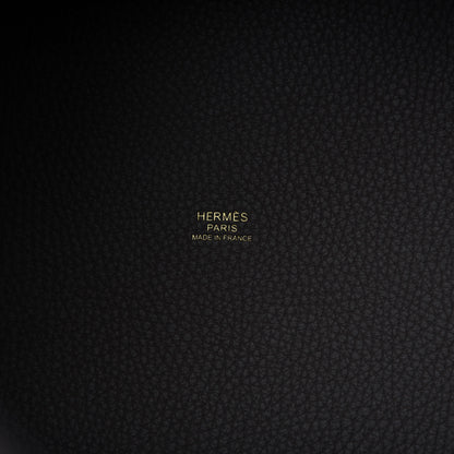 Hermes Taurillon Clemence Picotin Lock 22 MM Etain 8 of 10