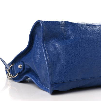 Balenciaga Agneau Giant 12 Silver Hardware Part Time Bleut Bleu Glacier 8 of 9