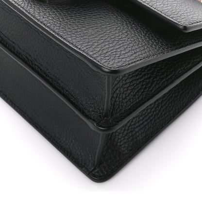 Gucci Dollar Calfskin Crystal Web Mini Dionysus Bamboo Top Handle Bag Black Black Diamond 12 of 12