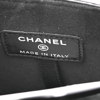 Chanel Lambskin Quilted Chain Around Phone Holder Black 6 of 10