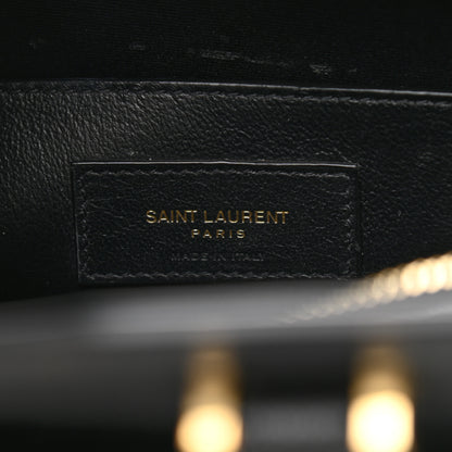 Saint Laurent Grain De Poudre Small Uptown Tote Black 6 of 13