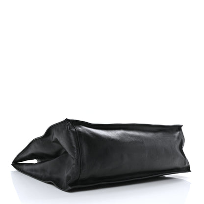 Saint Laurent Vitello Rive Gauche Large Tote Black 4 of 8