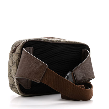 Gucci Soft GG Supreme Monogram Medium Ophidia Belt Bag Dark Brown 3 of 13