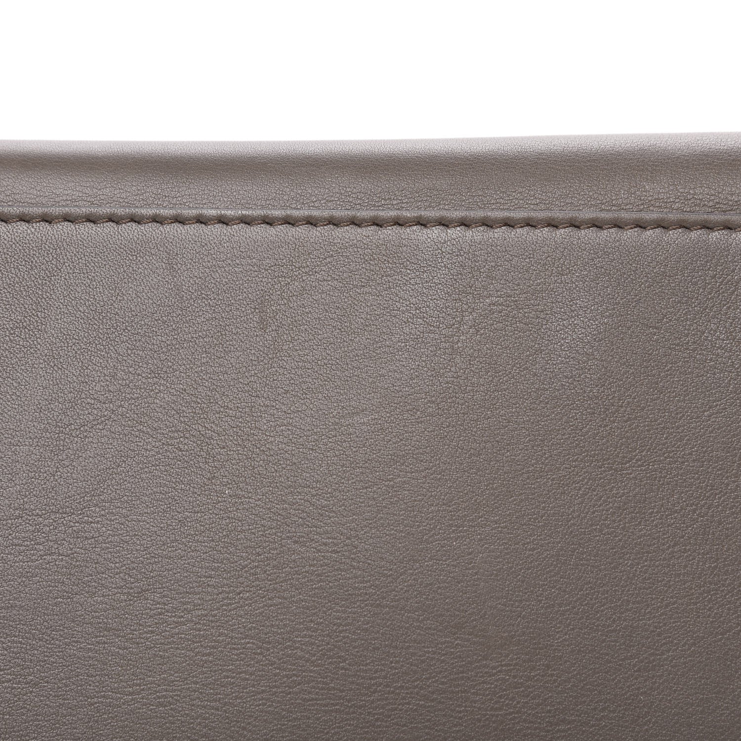 Celine Drummed Calfskin Suede Medium Trapeze 8 of 13