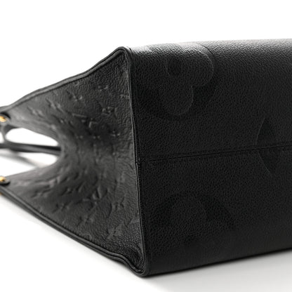 Louis Vuitton Empreinte Monogram Giant Onthego MM Black 8 of 9
