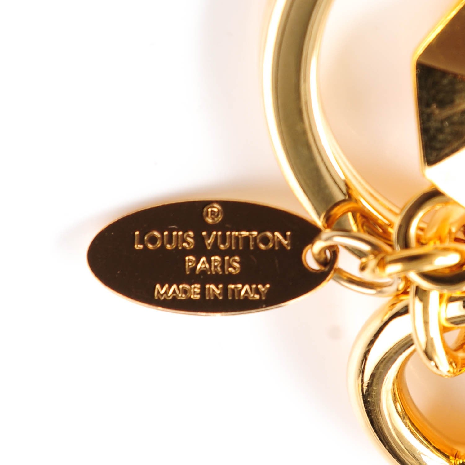 Louis Vuitton LV Facettes Key Holder Gold 4 of 5
