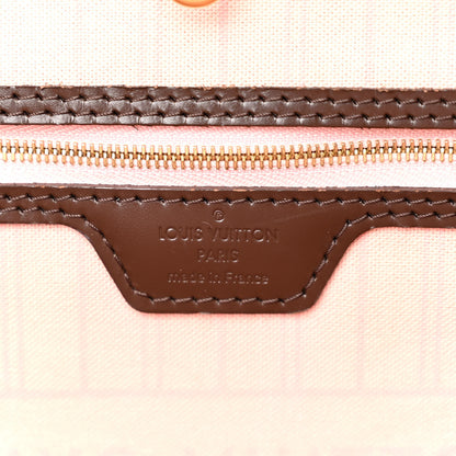 Louis Vuitton Damier Ebene Neo Neverfull MM Rose Ballerine 6 of 11