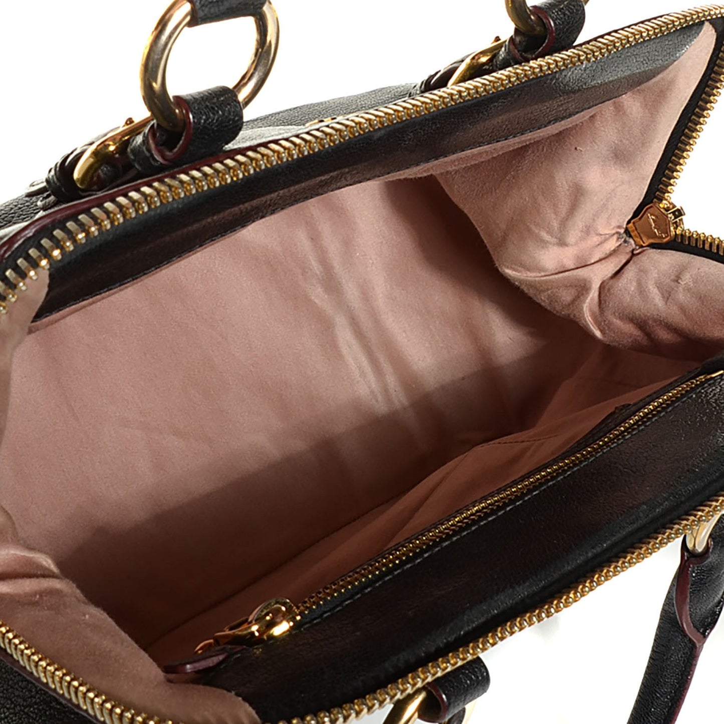 Goatskin Madras Bauletto Nero Black