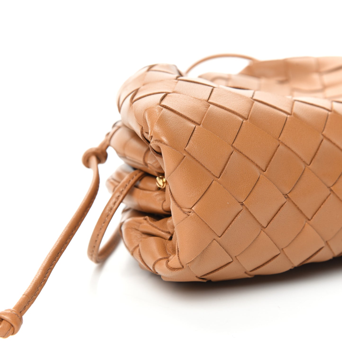 Nappa Intrecciato The Mini Pouch Carmel