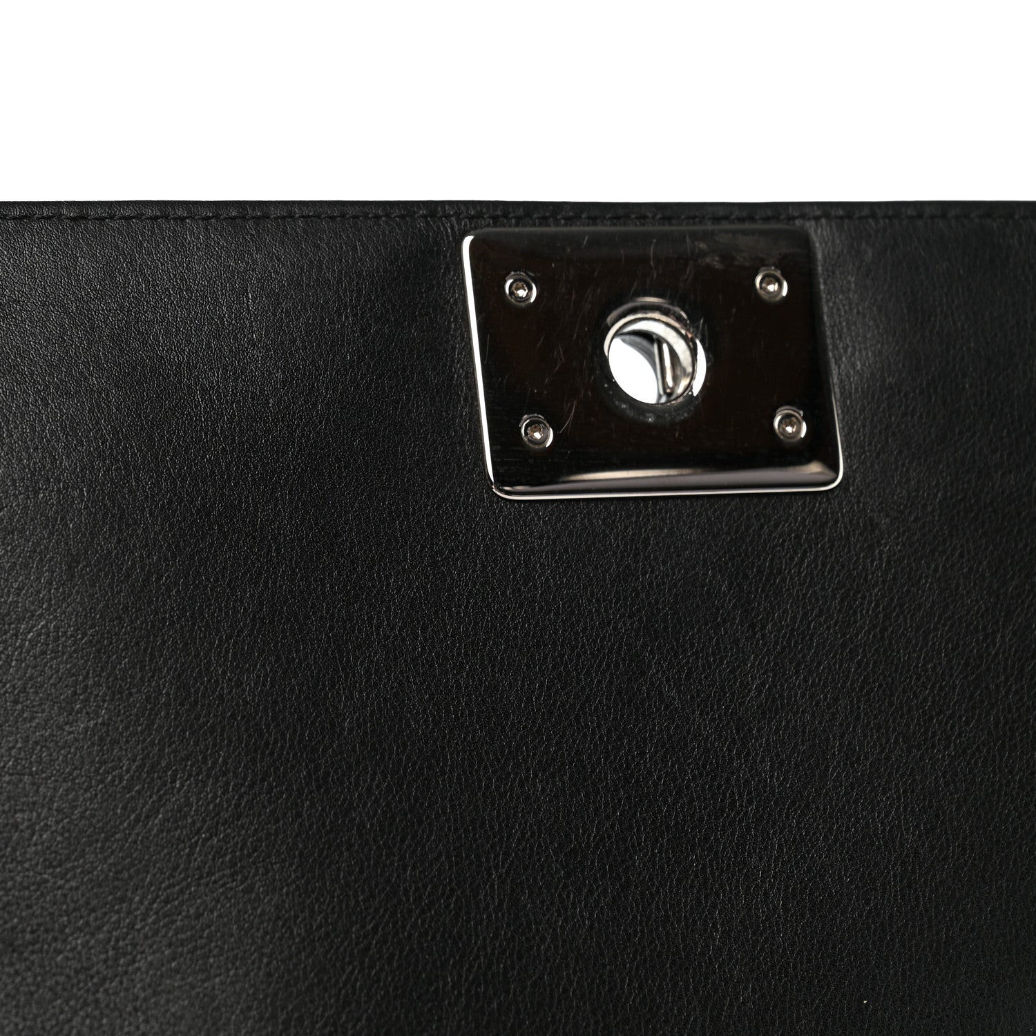 Chanel Patent Calfskin Quilted New Medium Plexiglass Boy Flap Black 11 of 13
