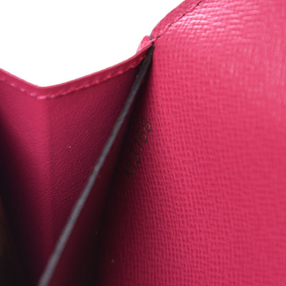 Louis Vuitton Monogram Bloom Flower Emilie Wallet 7 of 9