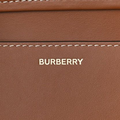 Burberry Giant Check Canvas Medium London Tote Taupe Brown 6 of 9