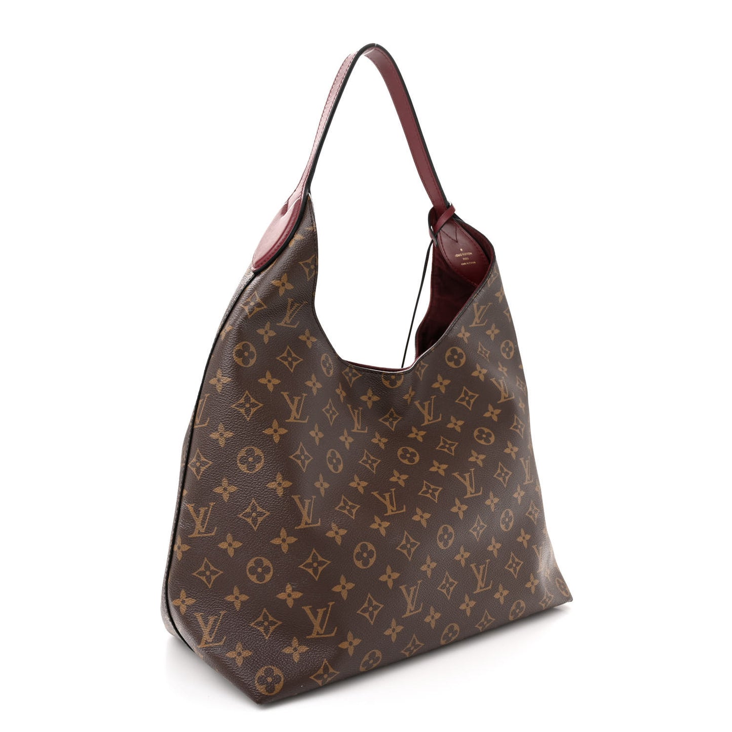 Monogram Flower Hobo Bordeaux