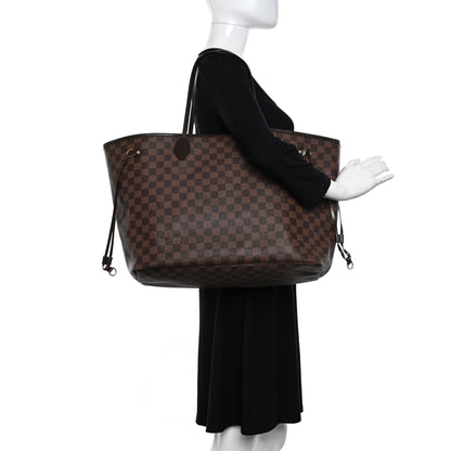 Louis Vuitton Damier Ebene Neverfull GM 2 of 12
