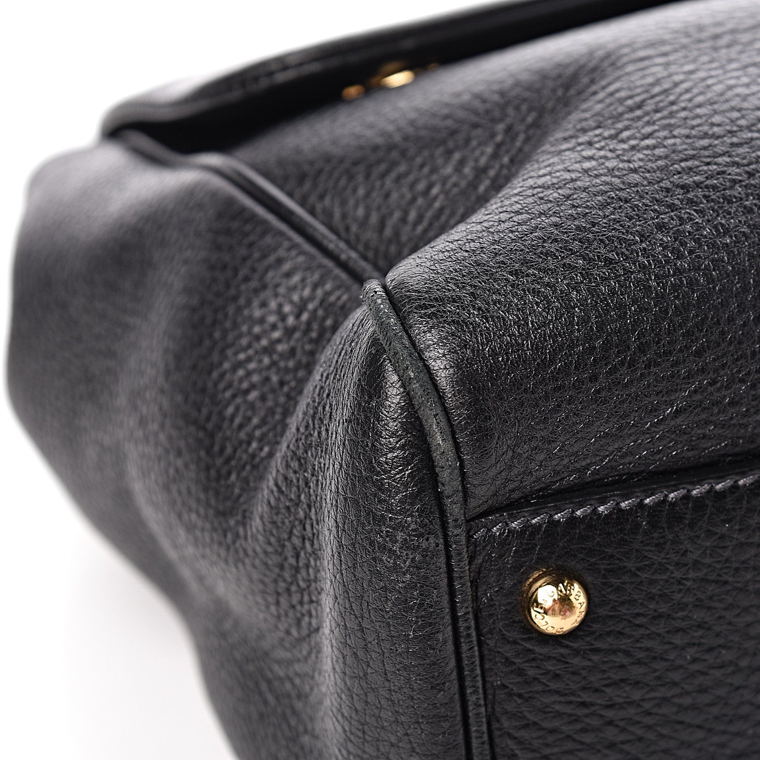 Dolce & Gabbana Grained Deerskin Medium Miss Sicily Satchel Black 12 of 15