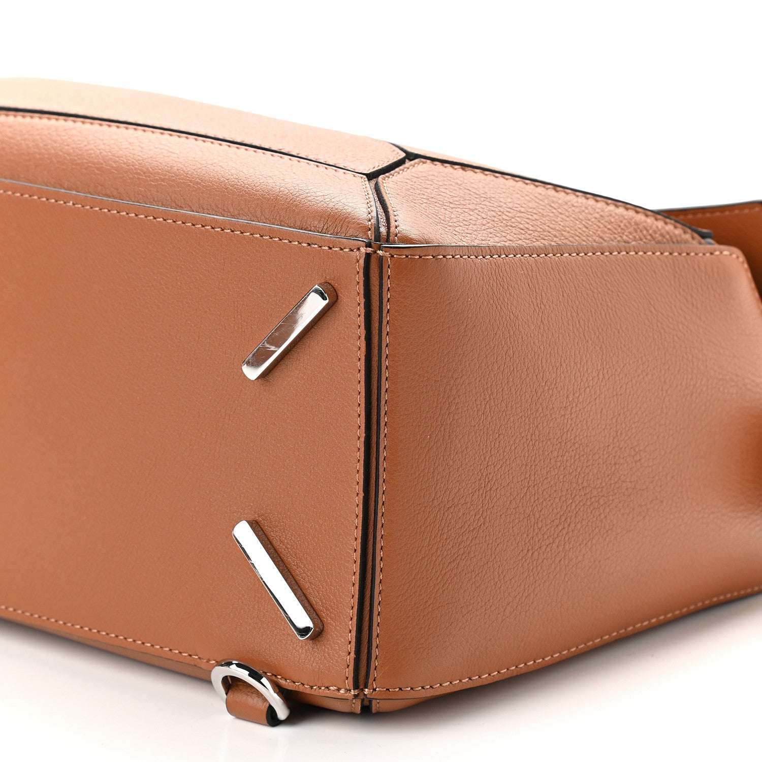 Loewe Calfskin Medium Puzzle Bag Tan 9 of 9
