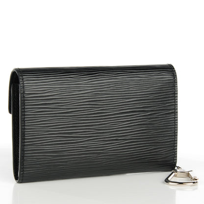 Louis Vuitton Epi Key Pouch Black 3 of 7