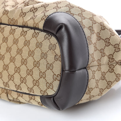 Gucci Monogram Medium Sukey Top Handle Dark Brown 11 of 11