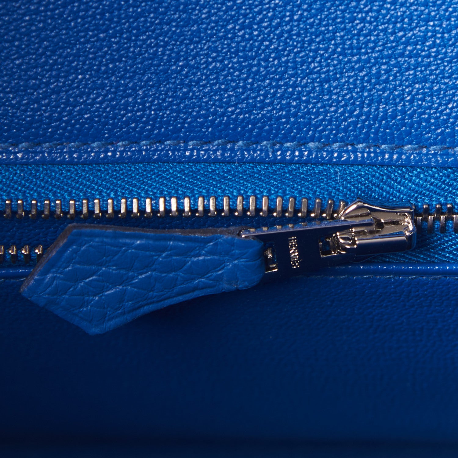 Hermes Togo Birkin 25 Bleu France 16 of 29