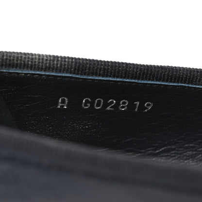 Chanel Goatskin CC Cap Toe Ballerina Flats 37.5 Dark Blue 8 of 9