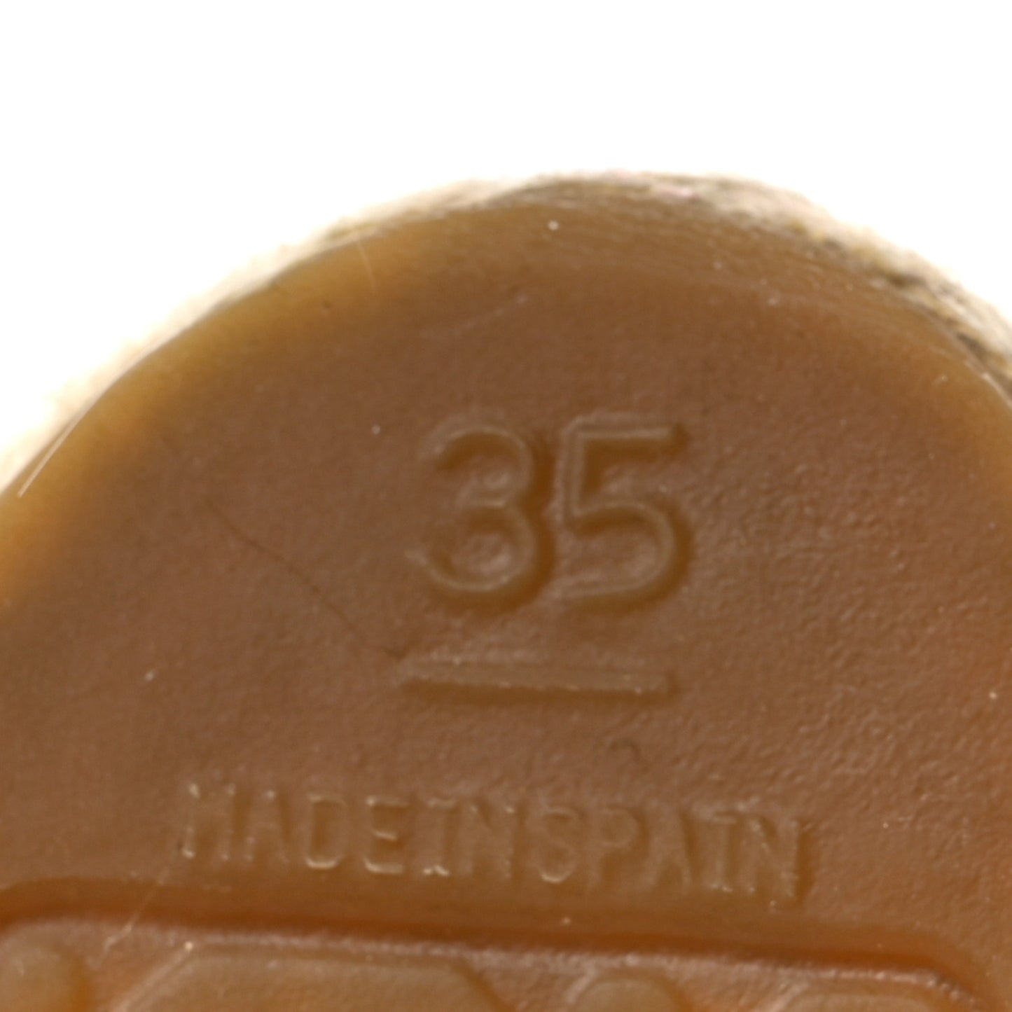 Lambskin Printed CC Lace Up Espadrilles 35 Black White