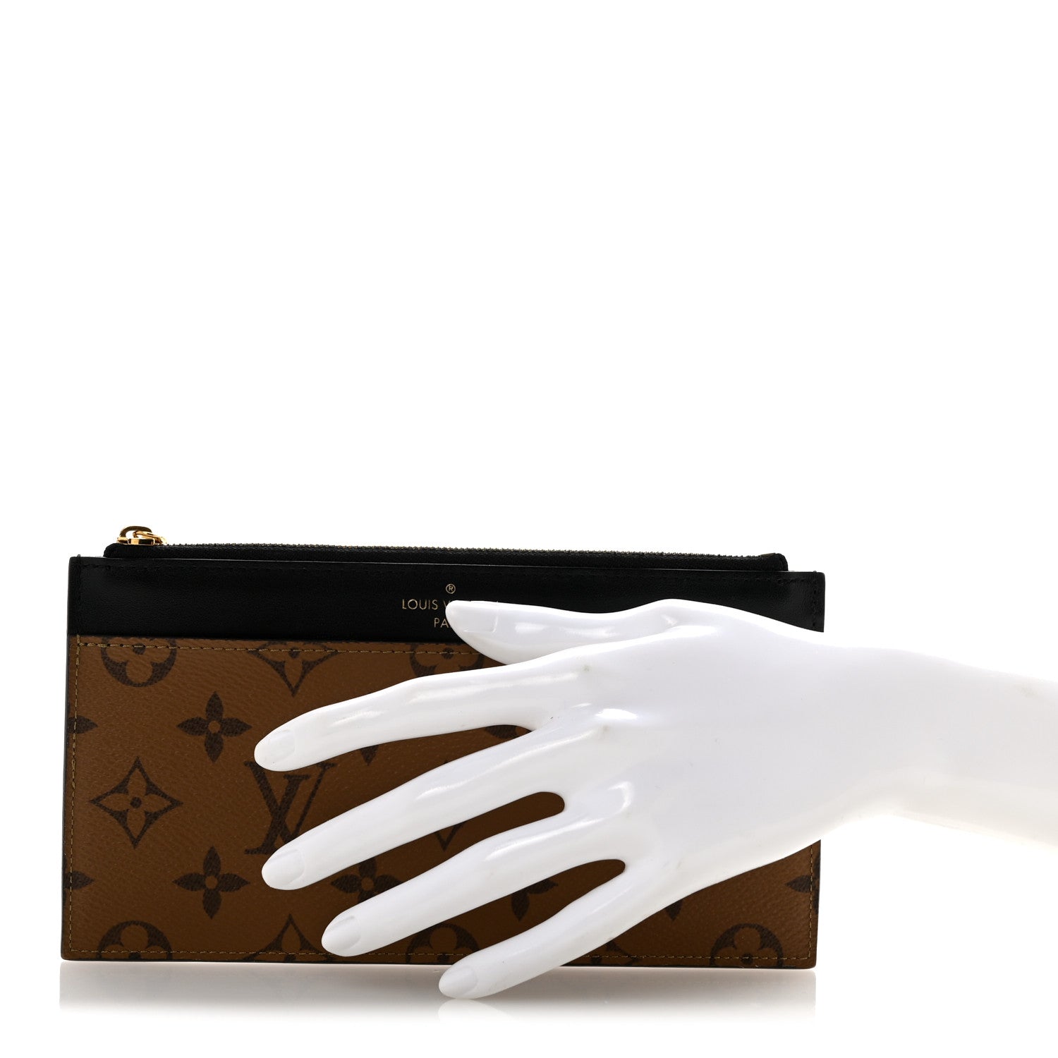 Louis Vuitton Reverse Monogram Slim Purse 2 of 8