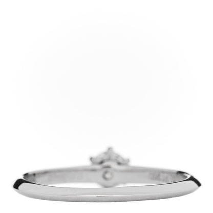Tiffany Platinum Diamond .31ct Solitaire Engagement Ring 56 7.5 4 of 7