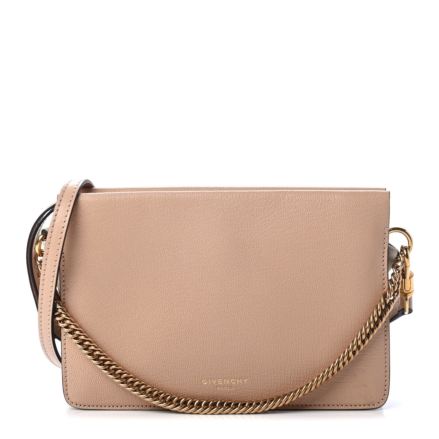 Givenchy Goatskin Suede Cross 3 Crossbody Bag Powder 1 of 5