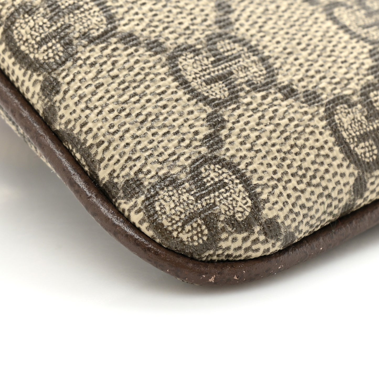 GG Supreme Monogram Web Ophidia Utility Belt 100 40 Beige Ebony New Acero