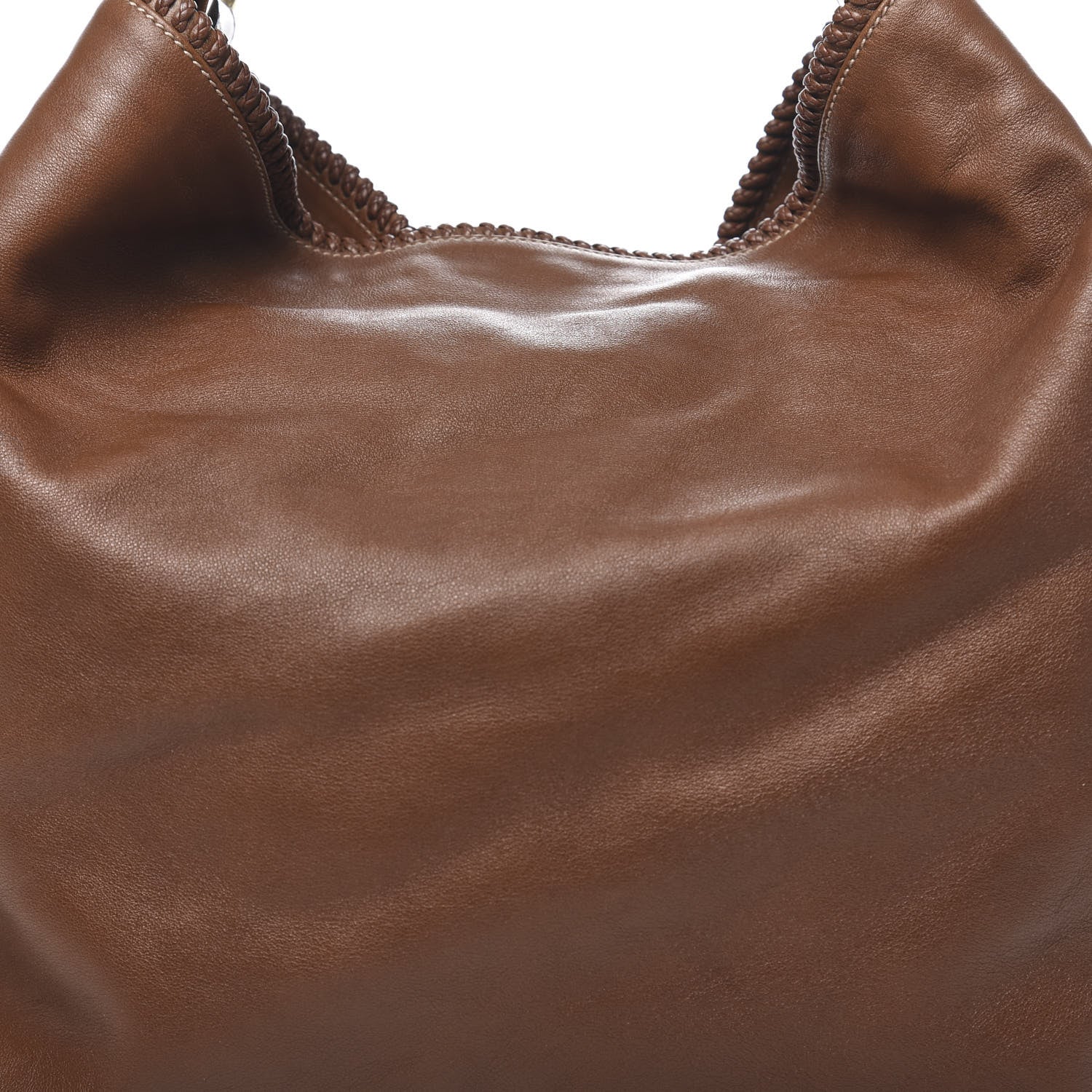 Gucci Calfskin Large Horsebit Chain Hobo Brown 11 of 11