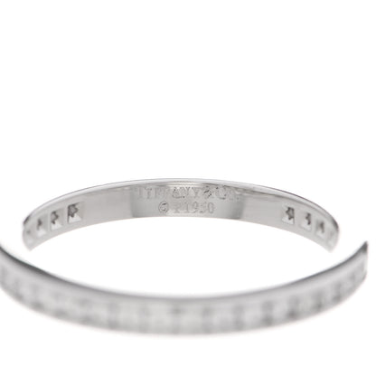 Tiffany Platinum Diamond 2mm Full Circle Wedding Band Ring 50 5.5 4 of 4