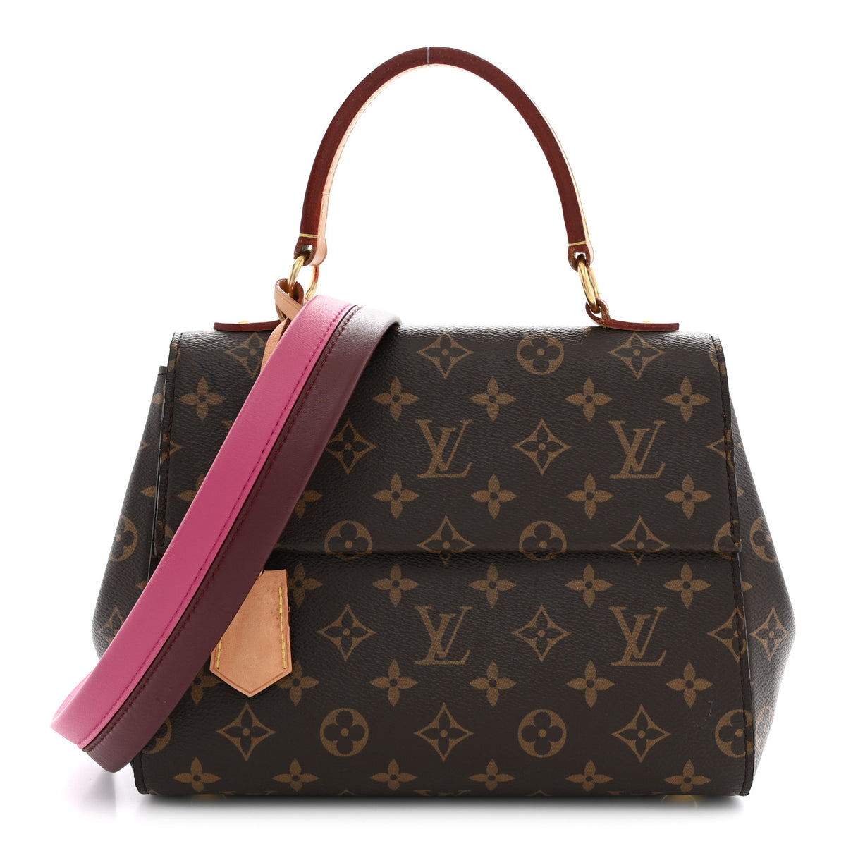 Louis Vuitton Monogram Cluny BB Bordeaux Fuchsia 1 of 12