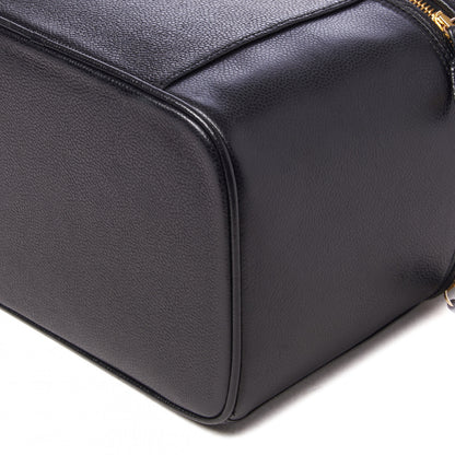 Chanel Caviar CC Vanity Train Case Black 5 of 9