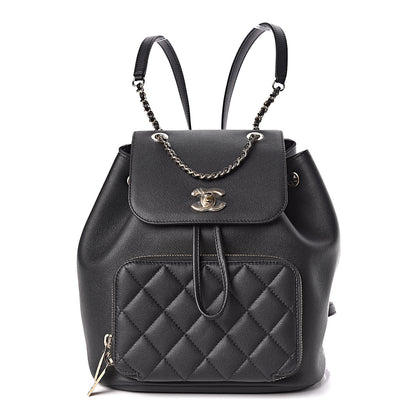 Chanel Caviar Quilted Business Affinity Backpack Black 1 of 11