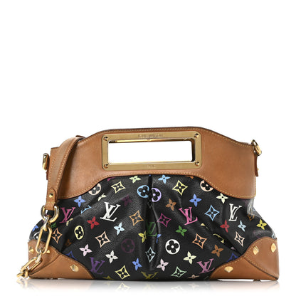 Louis Vuitton Monogram Multicolor Judy MM Black 2 of 19
