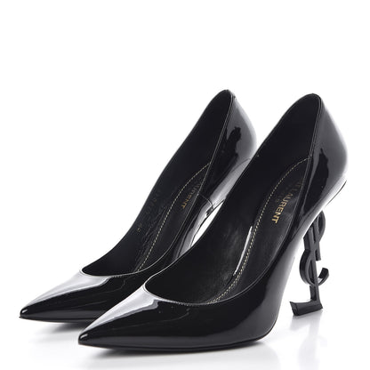 Saint Laurent Patent Opyum 110 Pumps 39.5 Black 3 of 11