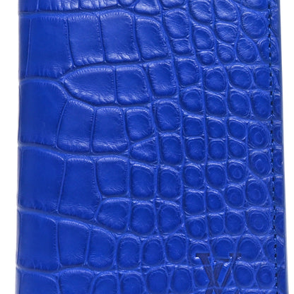 Louis Vuitton Crocodile Pocket Organizer Bleu De Methylene 7 of 7