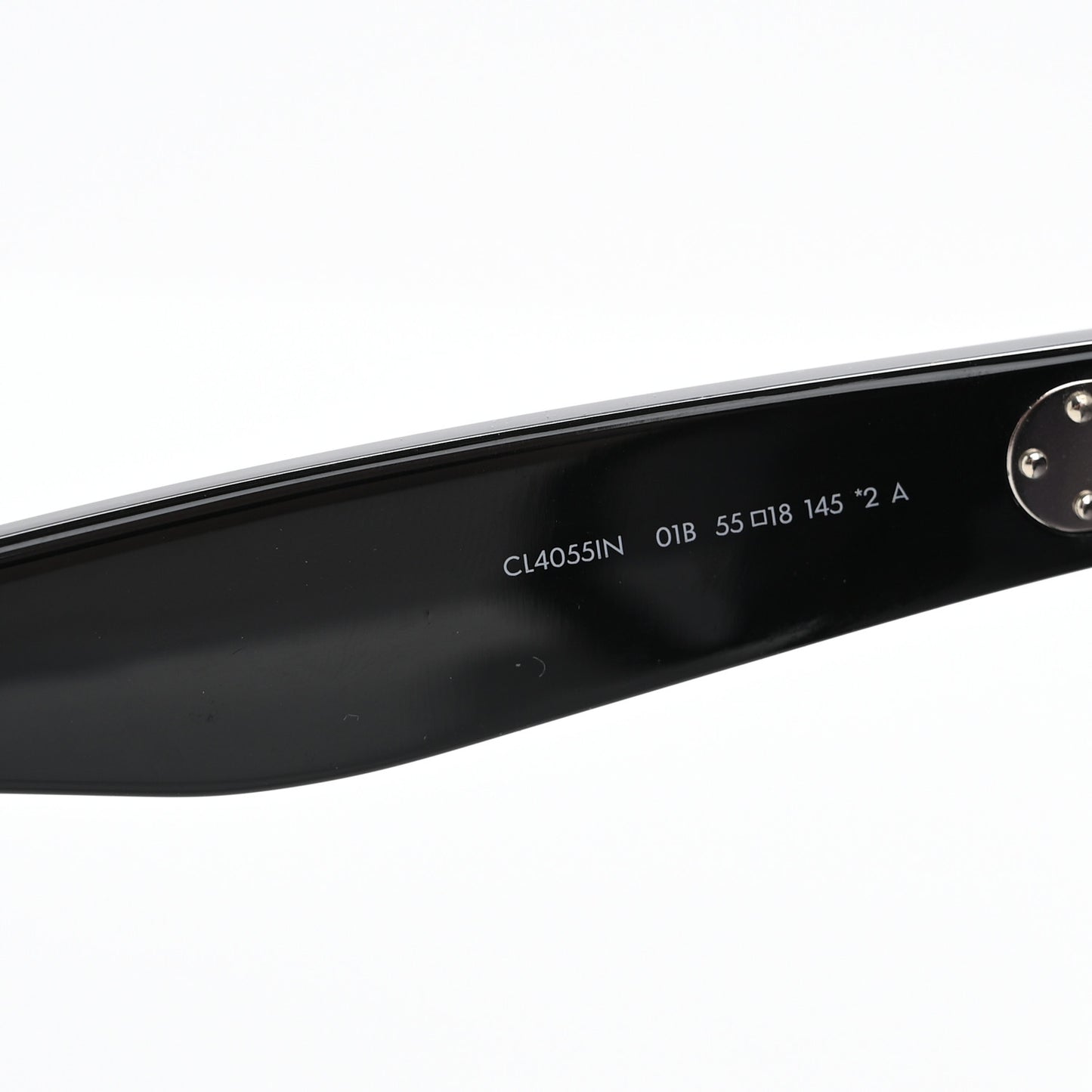 Acetate Polarized Oversized Sunglasses CL4055IN Black