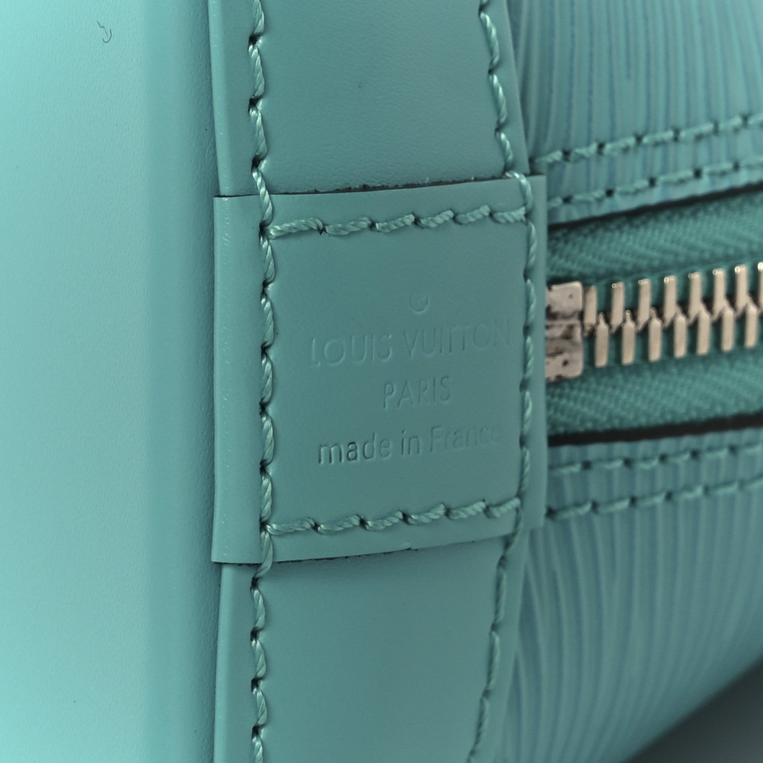 Louis Vuitton Epi Alma BB Turquoise 9 of 14